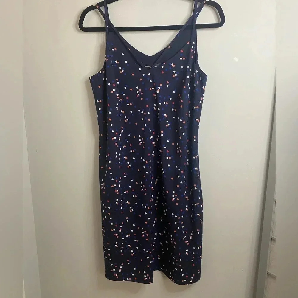 NWTs Willow & Thread - Navy dress with dots - medium